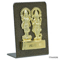 jags-mumbai Corporate Gift set Destop Top Gold Shri Laxmi Ganesh Plate Gold Black TT660GBK