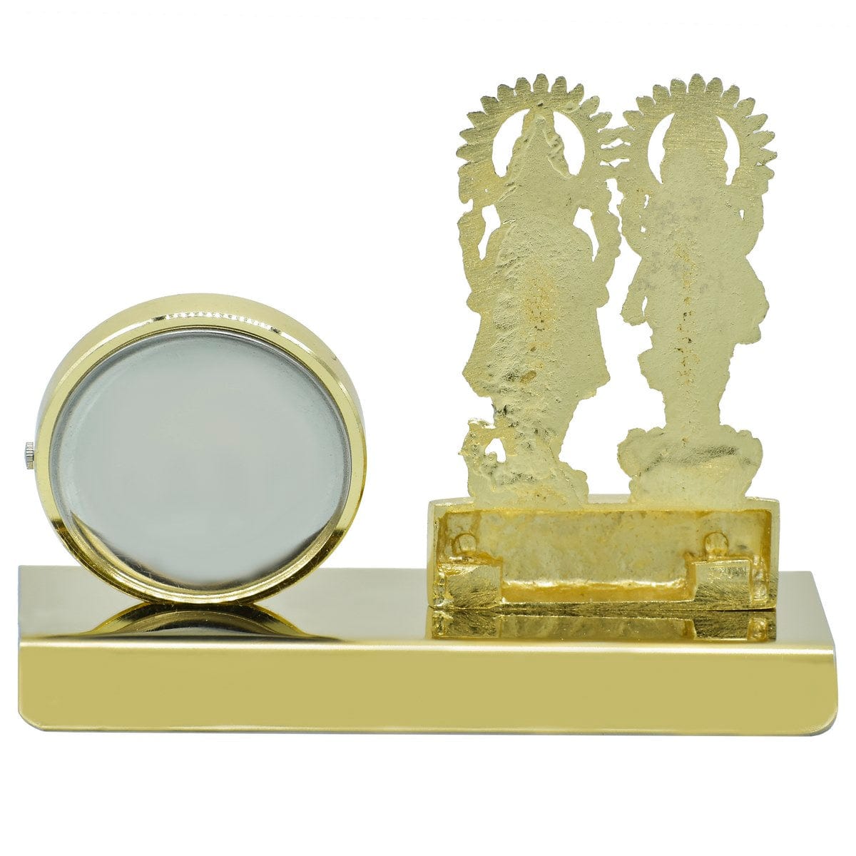 jags-mumbai Corporate Gift set Destop Top Gold Shri Laxmi Ganesh With Watch TT658