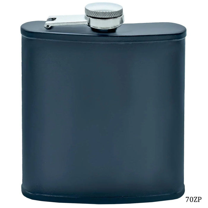 Elegant Wine Bottle Stainless Steel Hip Flask - Printed 70ZP