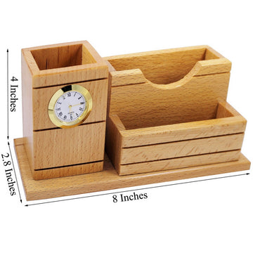 Wooden Table Top With Watch RE1140 DW2008
