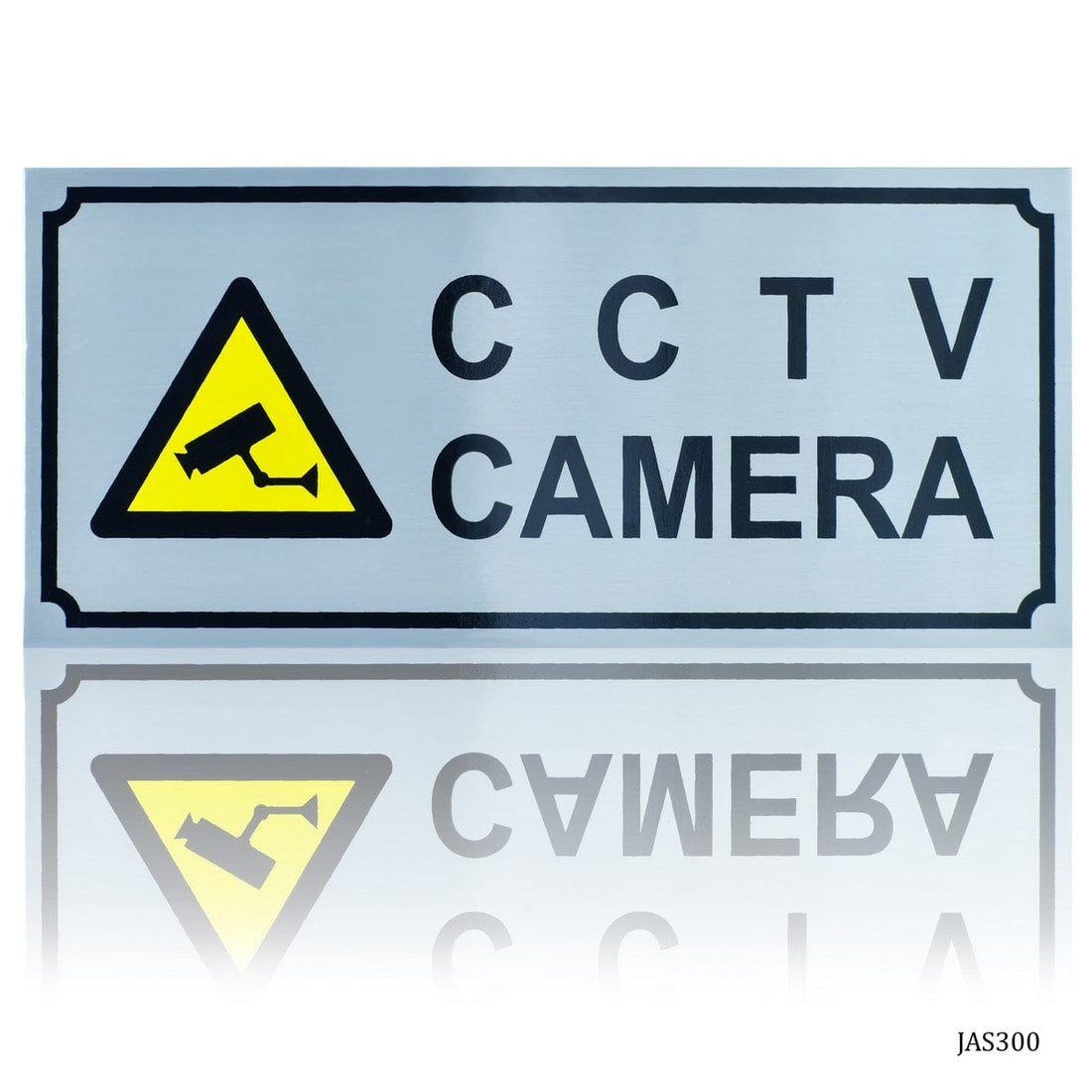 jags-mumbai Corporate Stickers Jags Aluminum Sticker 3.5X8 CCTV Camera JAS300