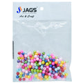 jags-mumbai Craft Accessories Jags Craft Beads Multi Colour 25gm 8MM CPMC-3