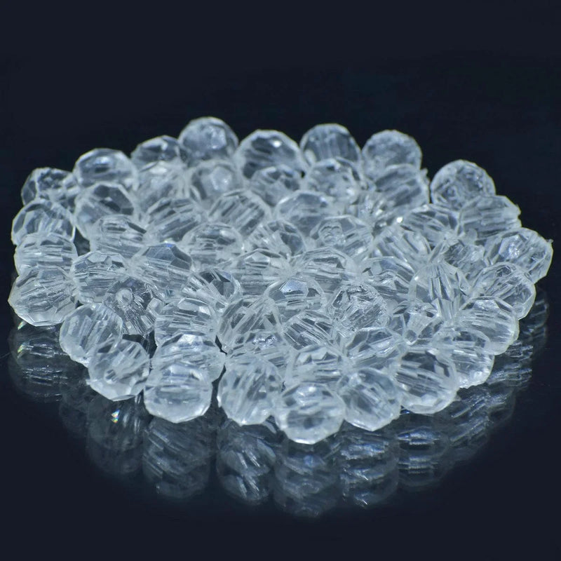 jags-mumbai Craft Accessories Jags Craft Crystal Beads 25gm 10MM JCCB02