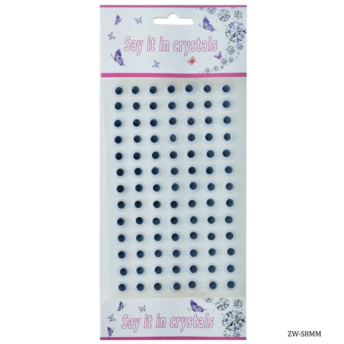 jags-mumbai Craft Googly Eye Sticker 8MM