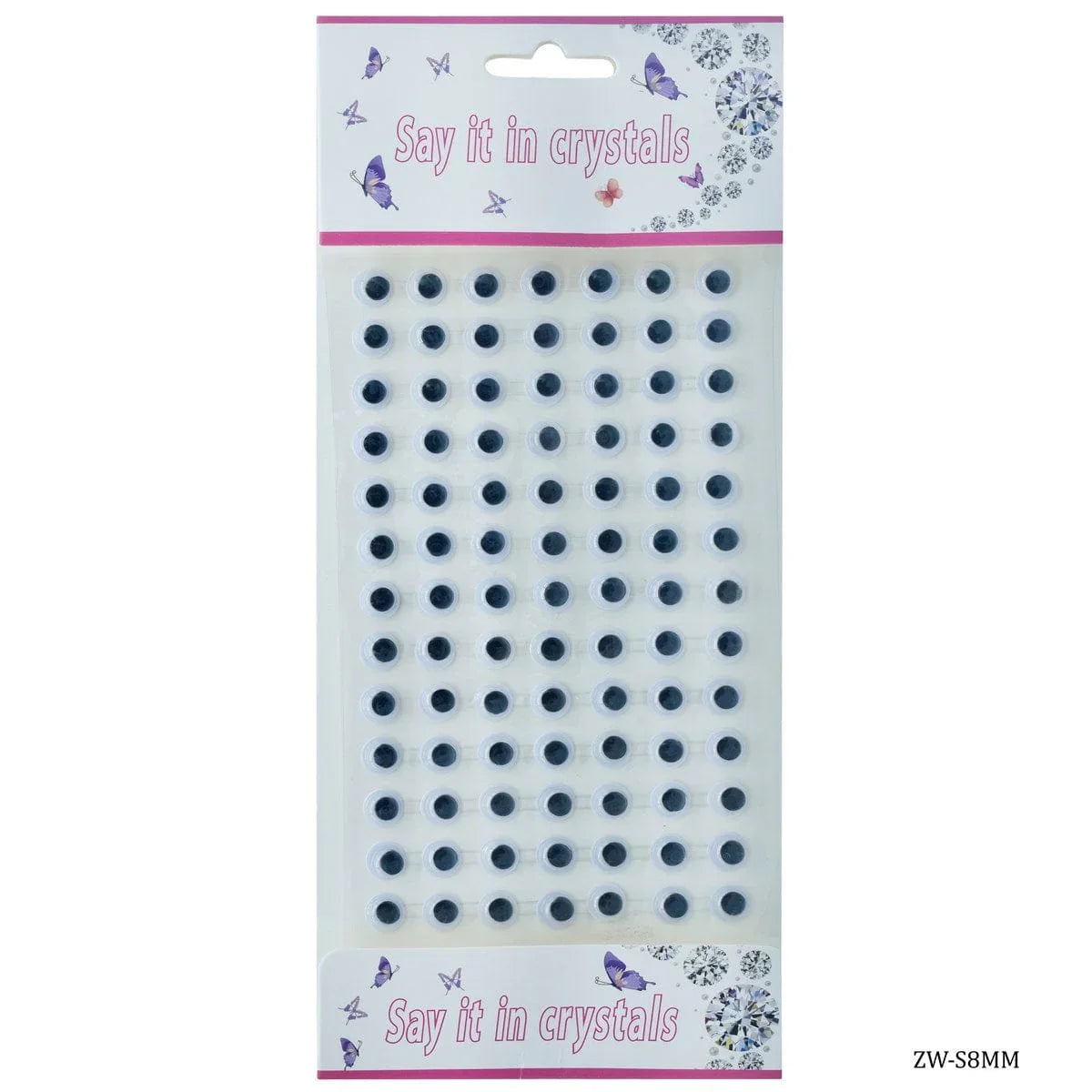 jags-mumbai Craft Googly Eye Sticker 8MM