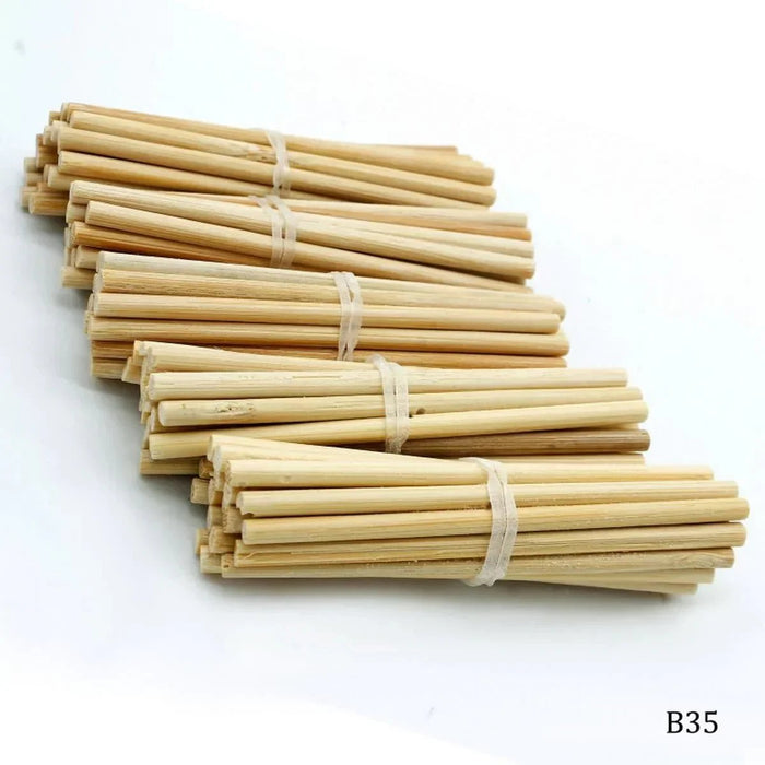 Bamboo sticks for diy & hobby craft | pack of 1 contains 100 sticks