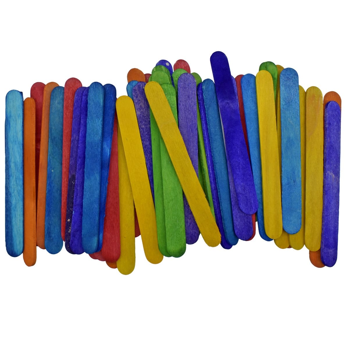 jags-mumbai Craft Sticks Craft Ice Cream Stick Mini Small Colour 93MM FSCQC93MM