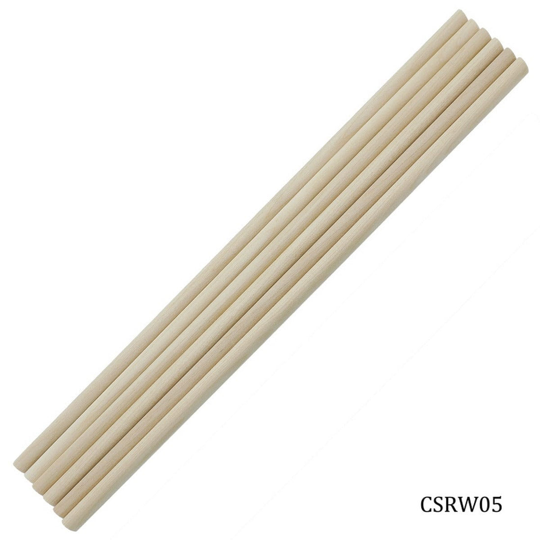 jags-mumbai Craft Sticks Craft Stick Round 12Inch 6Pcs 8MM Thin