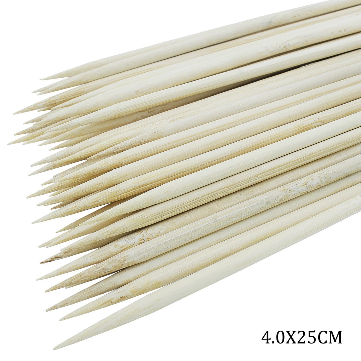 jags-mumbai Craft Sticks Craft Stick Round Natural 25cm (47-50pcs) 4.0X25CM