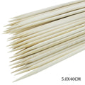 jags-mumbai Craft Sticks Craft Stick Round Natural 40cm (47-50pcs)