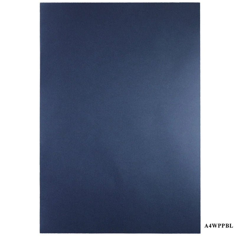 jags-mumbai Decorative Photo Frames Wellam Paper Plain A4 Blue 120gsm (Pack of 5)