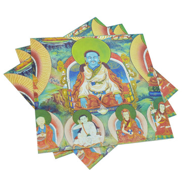 Jags Decoupage Paper Chinese Zambala BuddhaJDPG-24