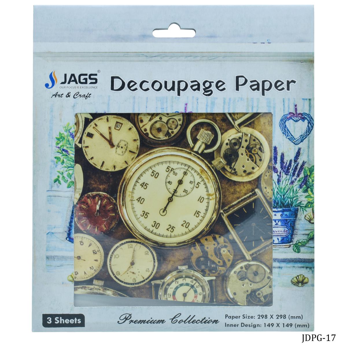 jags-mumbai Decoupage Jags Decoupage Paper V Storp Watch JDPG-17