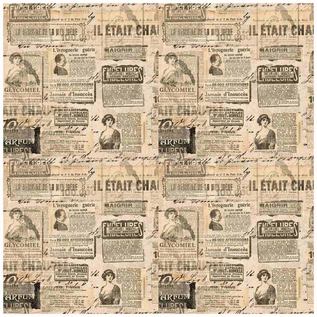 jags-mumbai Decoupage Jags Decoupage Paper Vintage News Paper JDPG-29