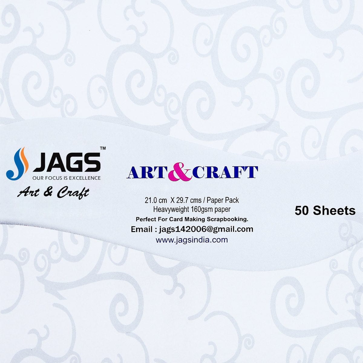 jags-mumbai Designed Paper Designer Paper Pack for Scrapbooking and Greeting Cards 12x12 Inches