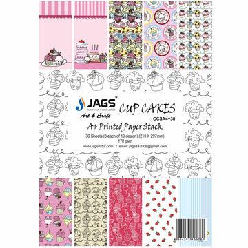 Paper Jags A4 Cup Cakes-30D