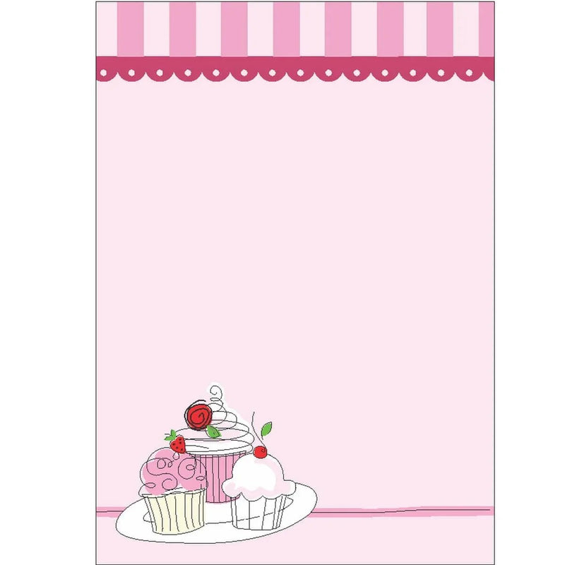 jags-mumbai Designed Paper Paper Jags A4 Cup Cakes-30D