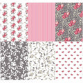 jags-mumbai Designed Paper Paper Jags A4 Grey Blooming