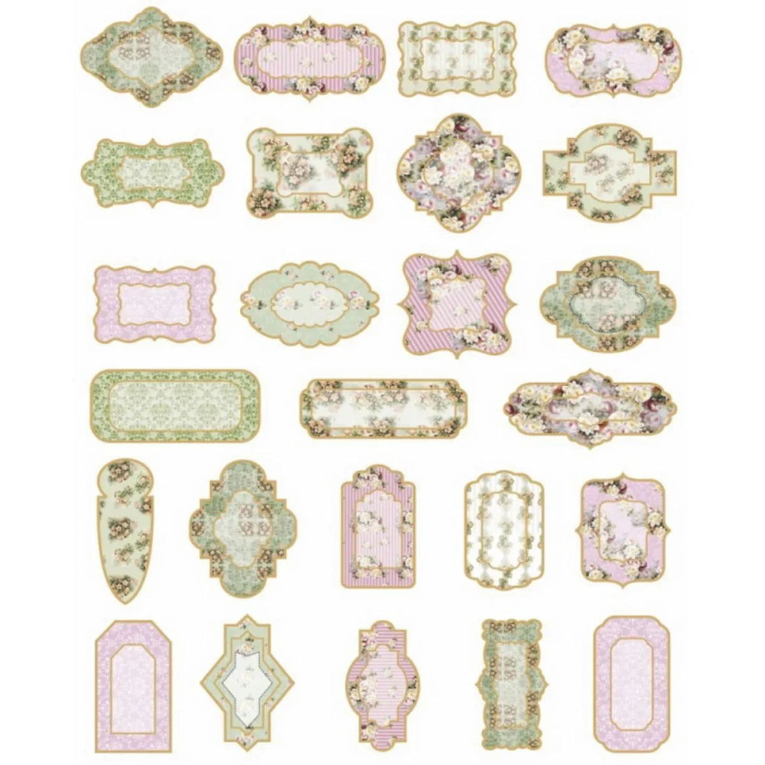 jags-mumbai Dies Die Cut & Tags (Floral Collection)