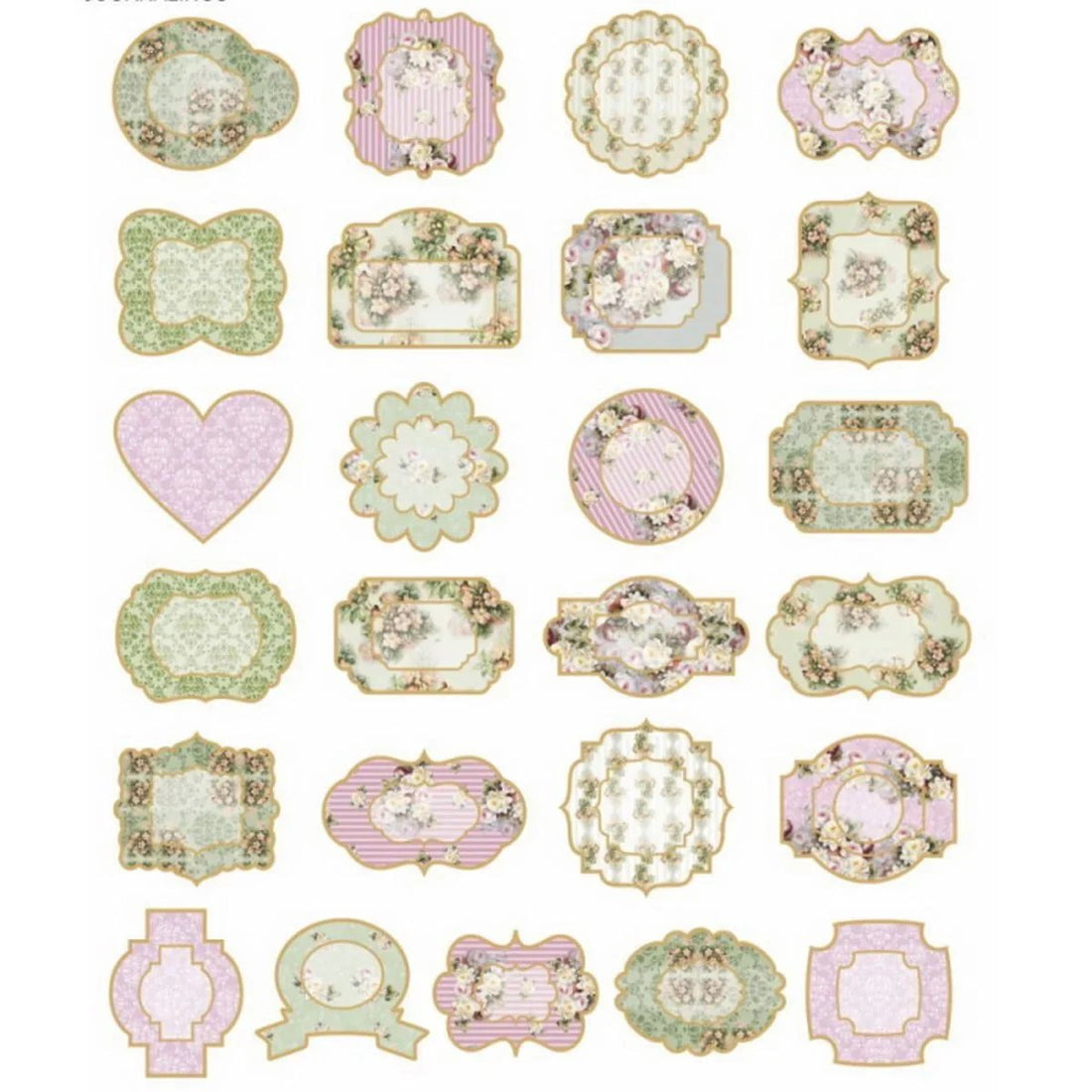 jags-mumbai Dies Die Cut & Tags (Floral Collection)