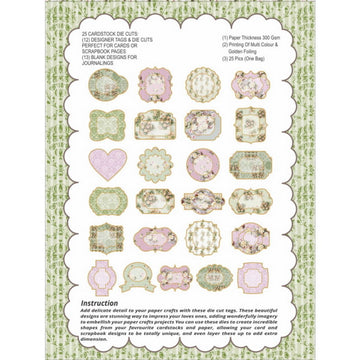 Die Cut & Tags (Floral Collection)