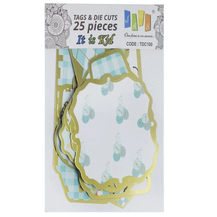 Jags Die Cut & Tags 25 Pieces It is  Kid
