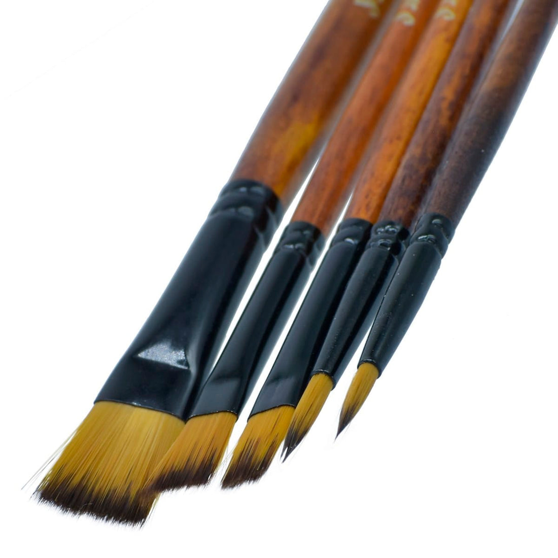 jags-mumbai Drawing Brushes & Holders Jags Painting Brush Set Of 5Pcs JAGSA01