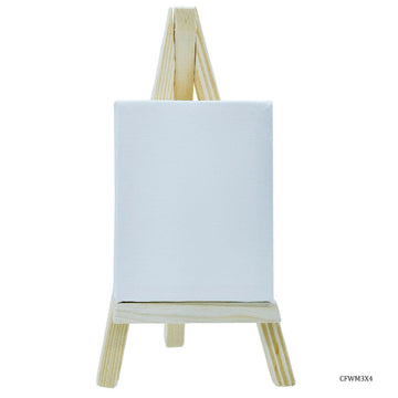 Canvas Frame With Mini Easel Combo 3X4 Inch CFWM3X4