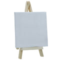 jags-mumbai Easel & Canvas Canvas Frame With Mini Easel Combo 6X6 Inch