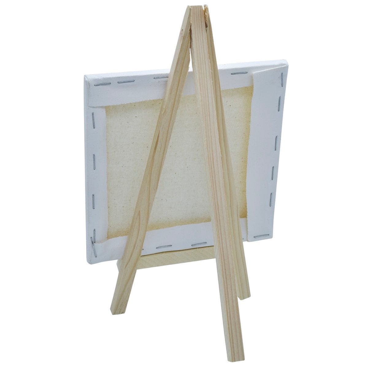 jags-mumbai Easel & Canvas Canvas Frame With Mini Easel Combo 6X6 Inch