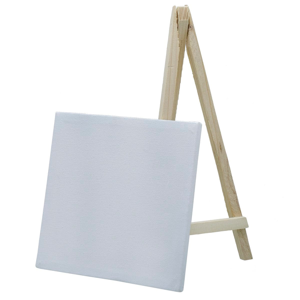 jags-mumbai Easel & Canvas Canvas Frame With Mini Easel Combo 6X6 Inch