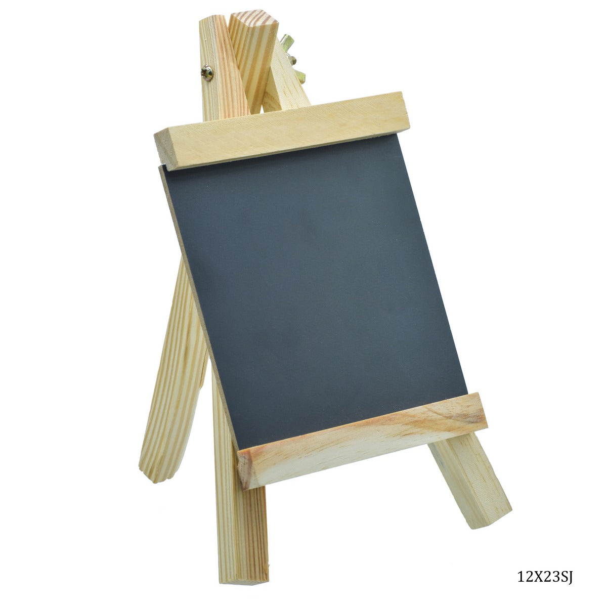 jags-mumbai Easel & Canvas Drawing Board With Easel Stand Black 12x23