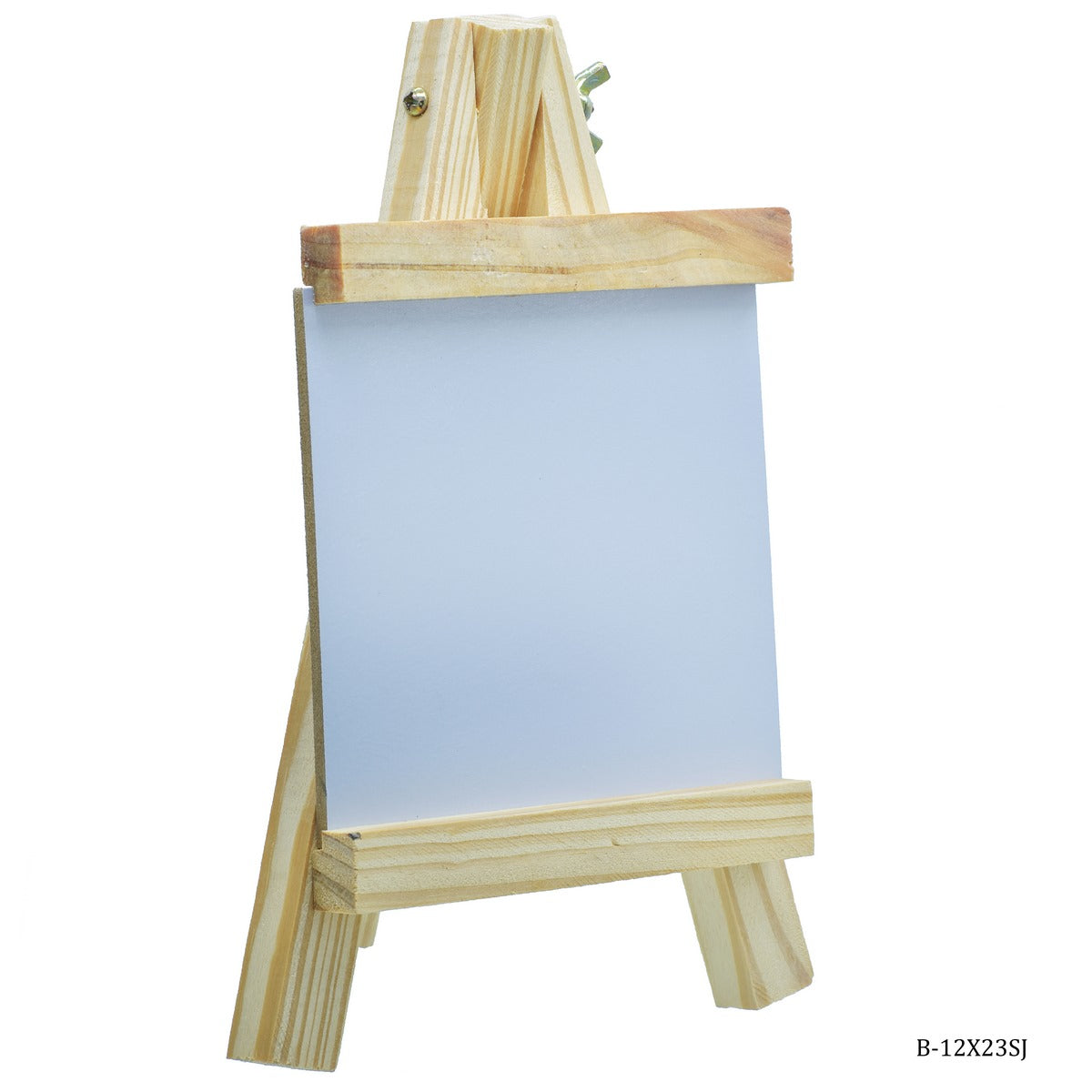 jags-mumbai Easel & Canvas Drawing Board With Easel Stand White 12x23 B-12X23SJ