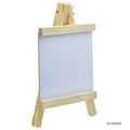 jags-mumbai Easel & Canvas Drawing Board With Easel Stand White (16x28) cm