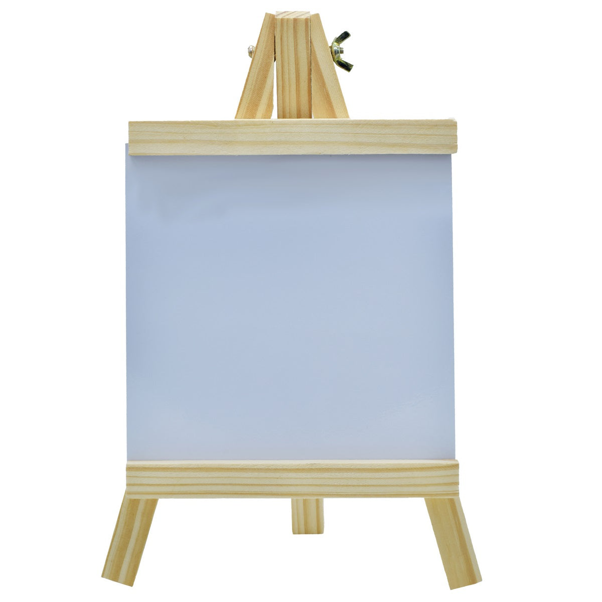 jags-mumbai Easel & Canvas Drawing Board With Easel Stand White (16x28) cm