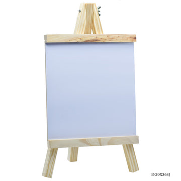 jags-mumbai Easel & Canvas Drawing Board With Easel Stand White 20x36 B-20X36SJ