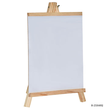 Drawing Board With Easel Stand White 25x48