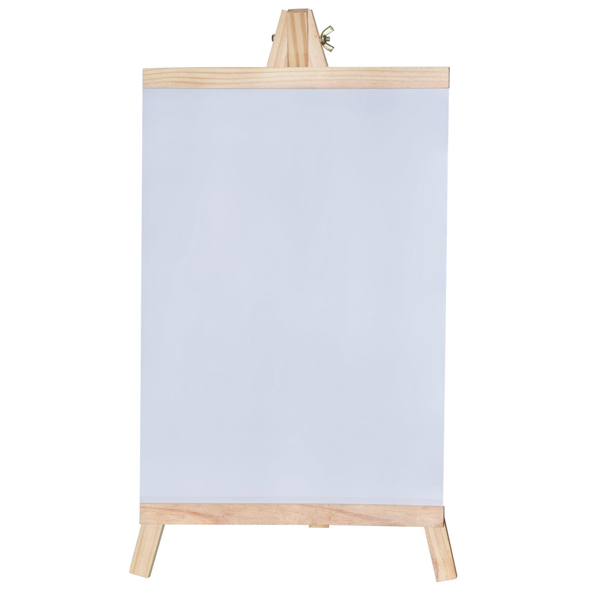 jags-mumbai Easel & Canvas Drawing Board With Easel Stand White 25x48
