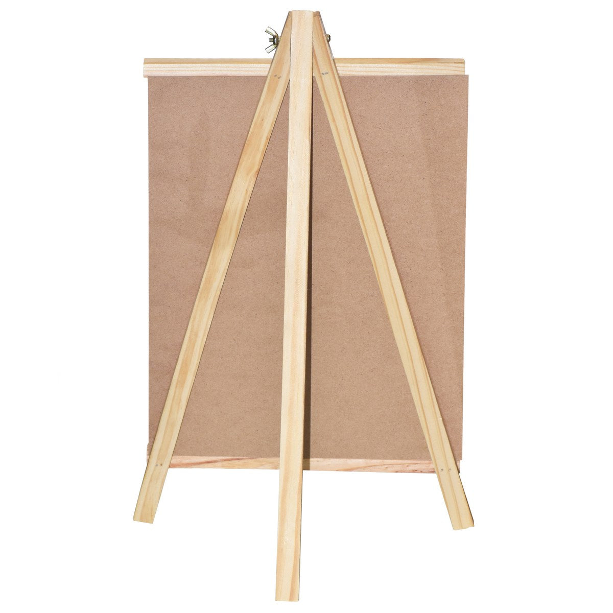 jags-mumbai Easel & Canvas Drawing Board With Easel Stand White 25x48