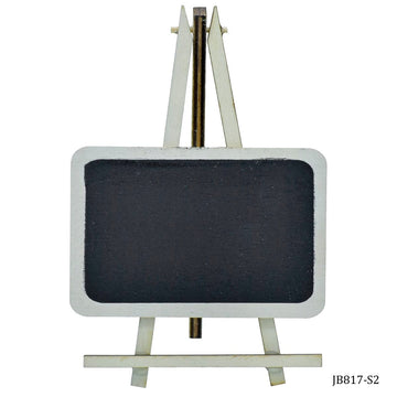 jags-mumbai Easel & Canvas Mini Black Board With Easel Rectangle Small JB817-S2