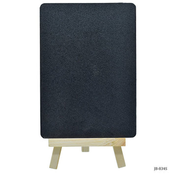 Wooden Mini Black Board Vertical With Easel 1 Pcs