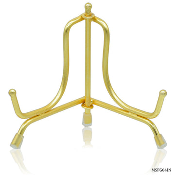 Metal Stand Folding Gold 4 Inch