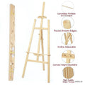jags-mumbai Easel Premium Wooden Easel Frame Stand 90cm (WE90CM)
