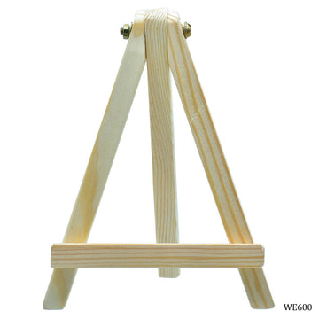 Wooden Easel Stand Natural 6 Inch
