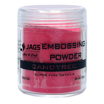 embossing powder candyred