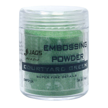 jags-mumbai Emboss material Embossing Powder (Courtyard Green)