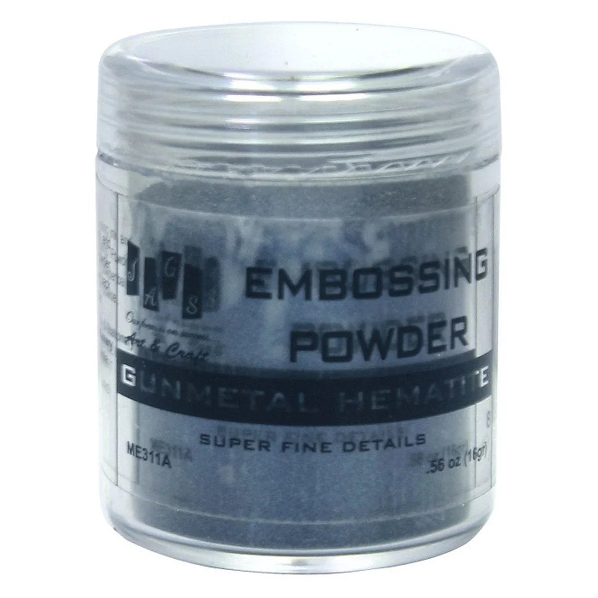 Embossing Powder Gunmetal Hematite