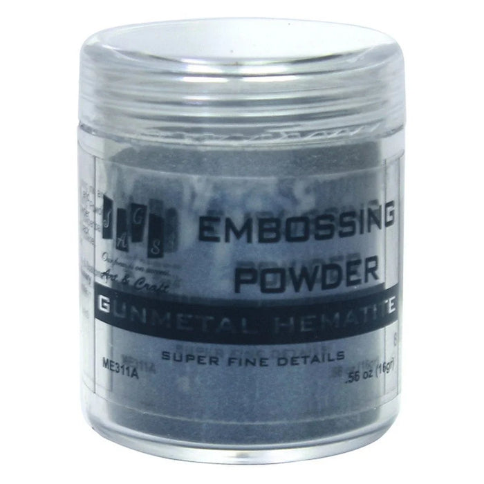 Embossing Powder Gunmetal Hematite