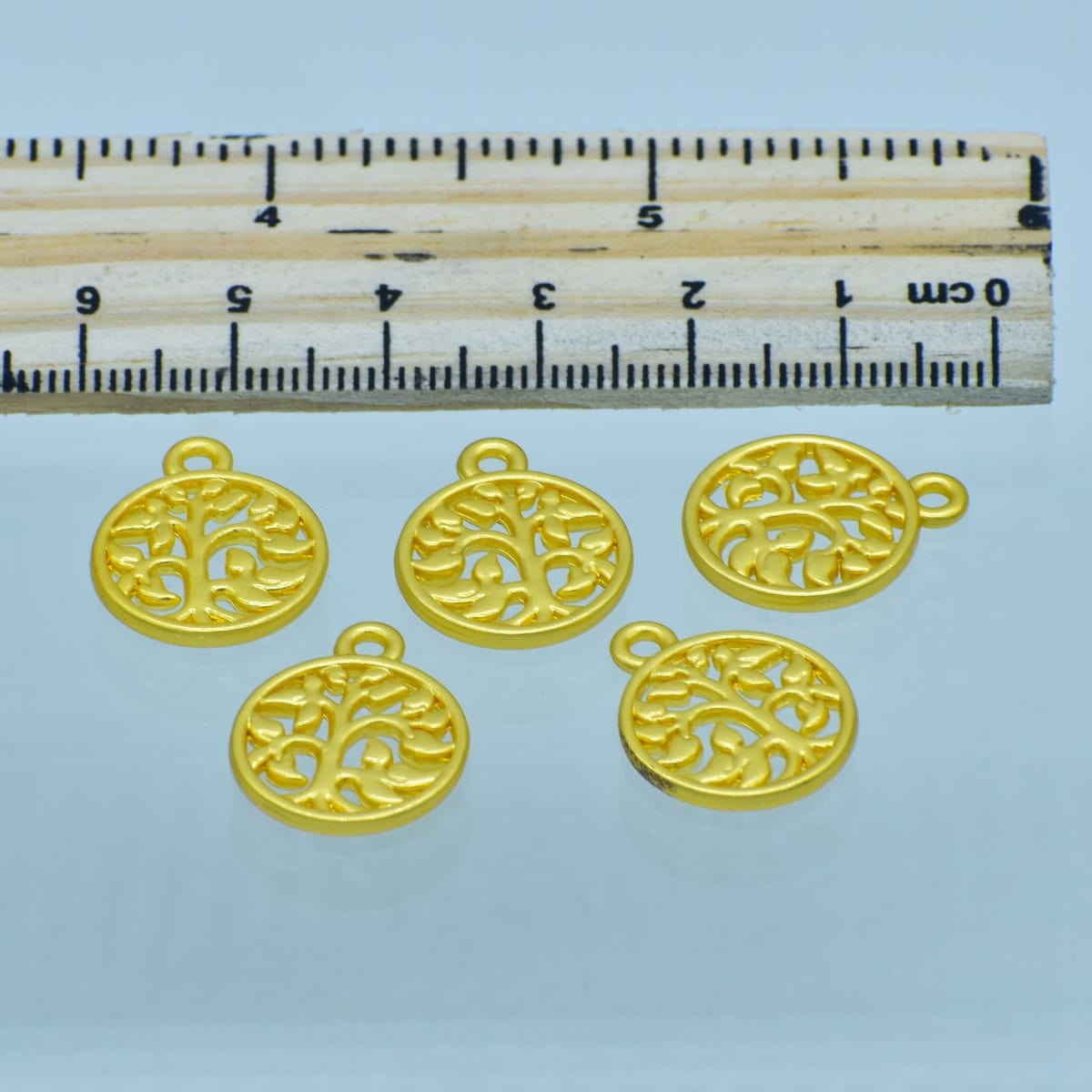 jags-mumbai Emboss material Metal Craft Fitting Gold 5 Pcs