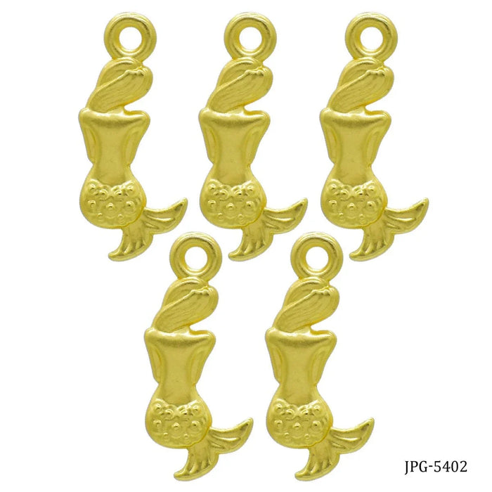 Metal craft fitting gold 5 Pics